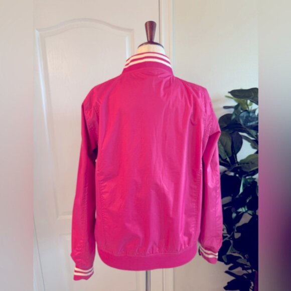U.S. Polo Assn. Pink Varsity Jacket in Women’s Size XXL - Picture 3 of 16
